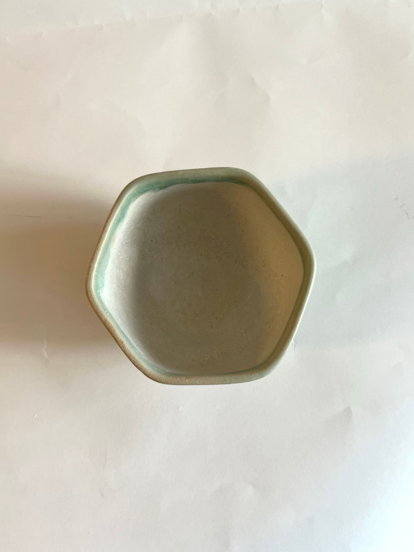 Small angular flower cup