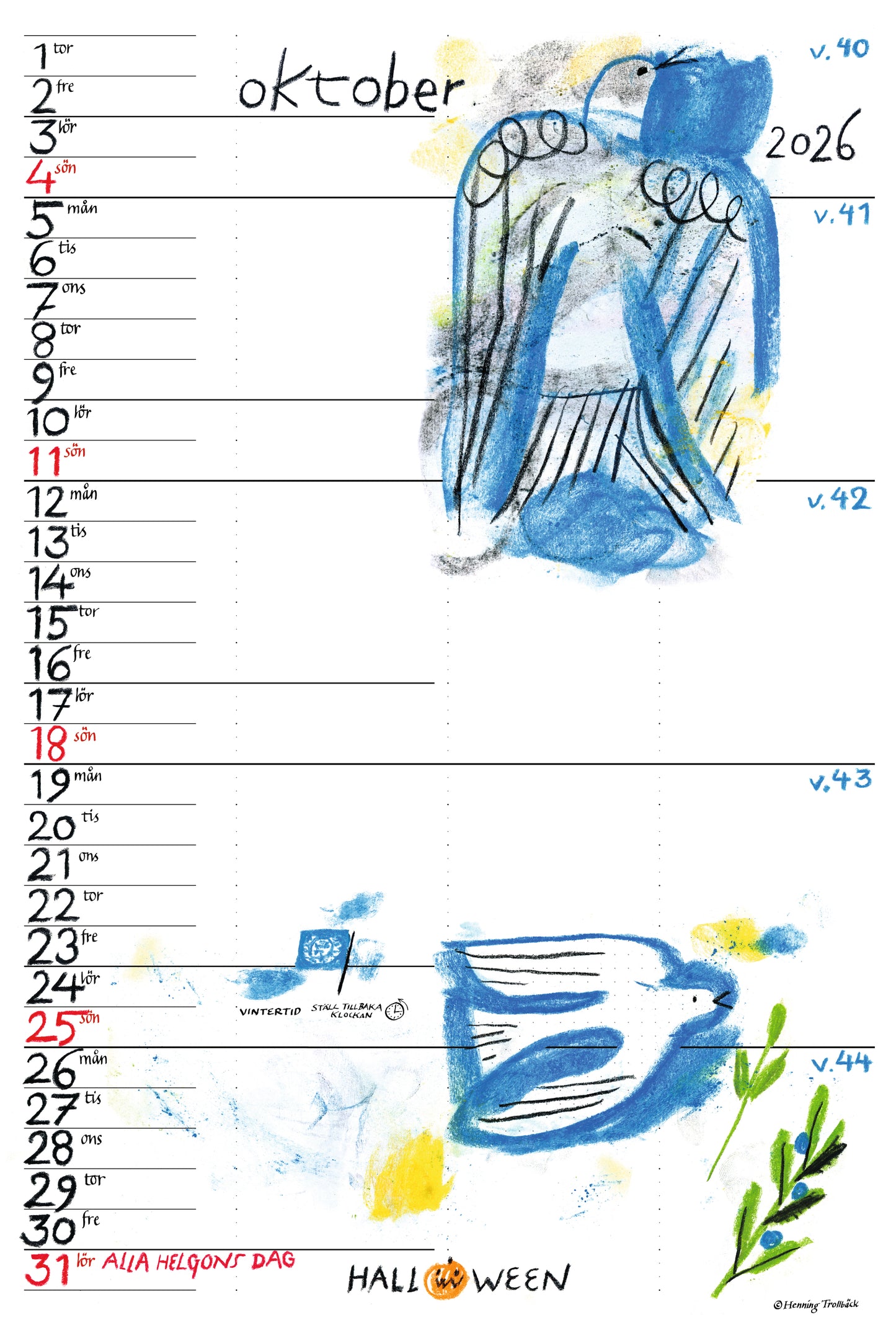 Kalligrafikalendern 2026 FINALLY!