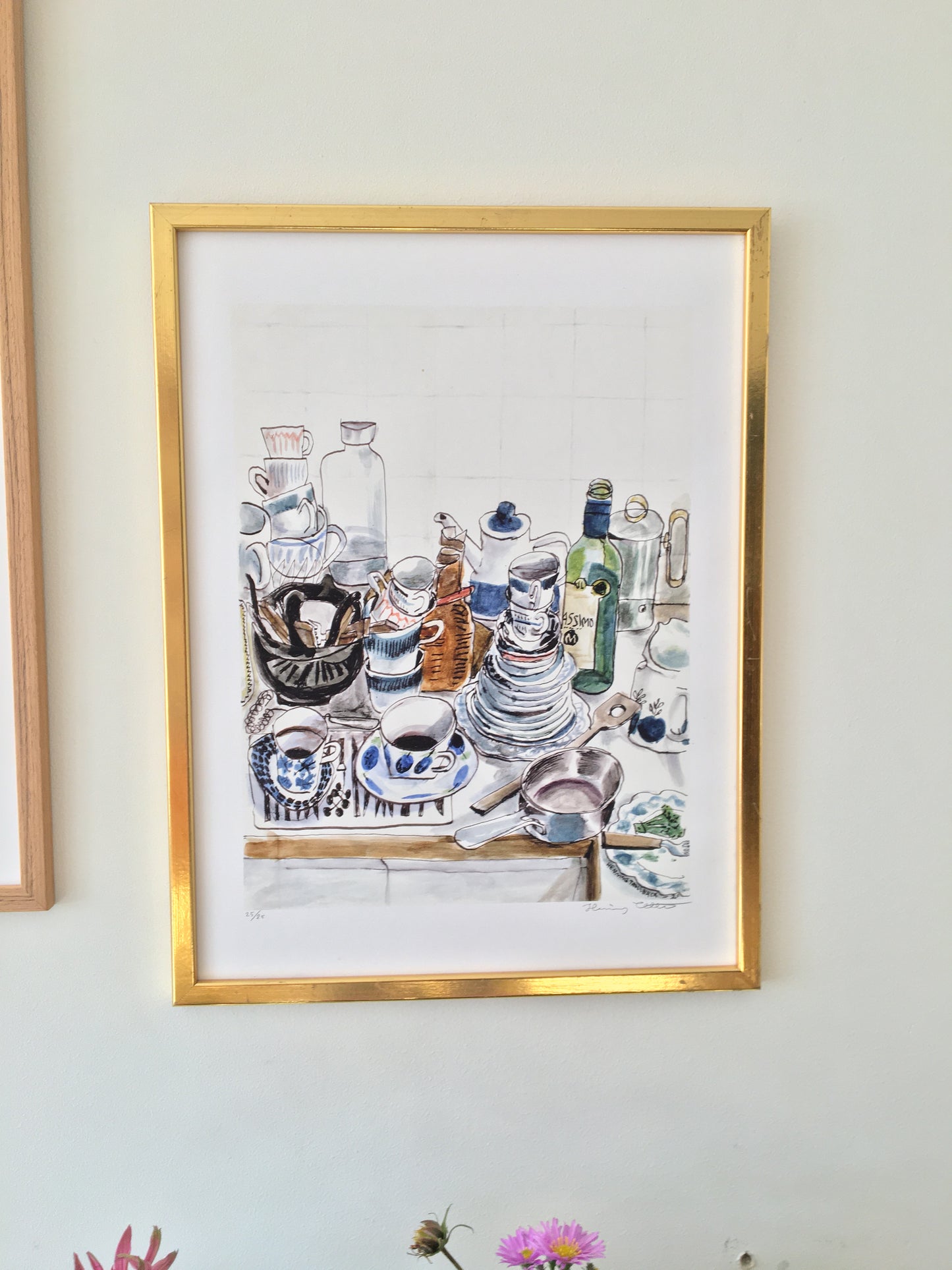 Cups and Dishes - Limited Edition Art Print
