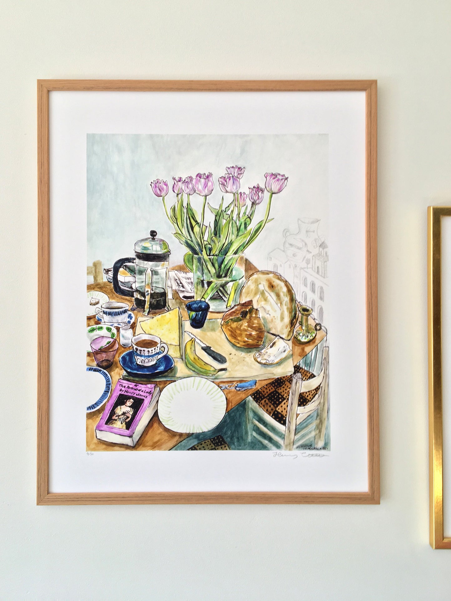 Tulip Breakfast - Limited Edition Art Print