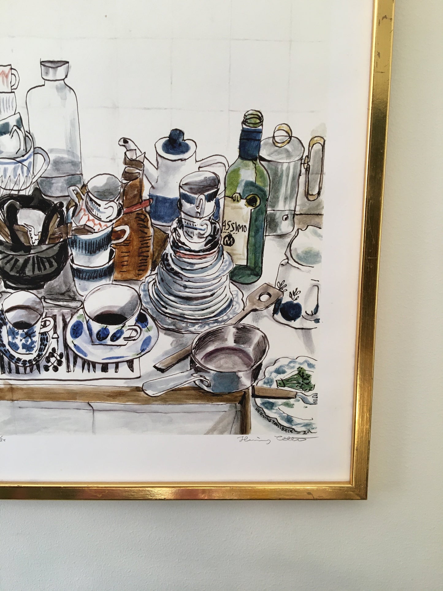Cups and Dishes 2ed - Limited Edition Art Print