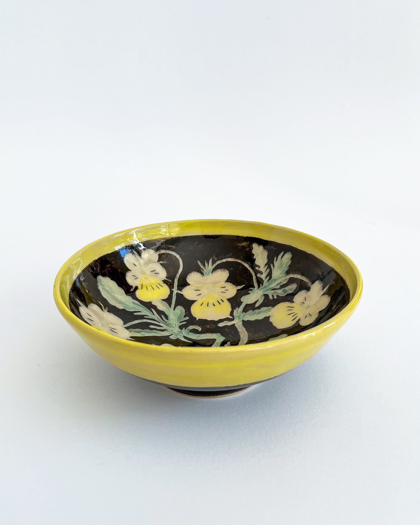 Violets & Aurora Butterfly Bowl