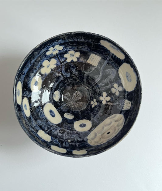 Primavera Dark Blue Bowl