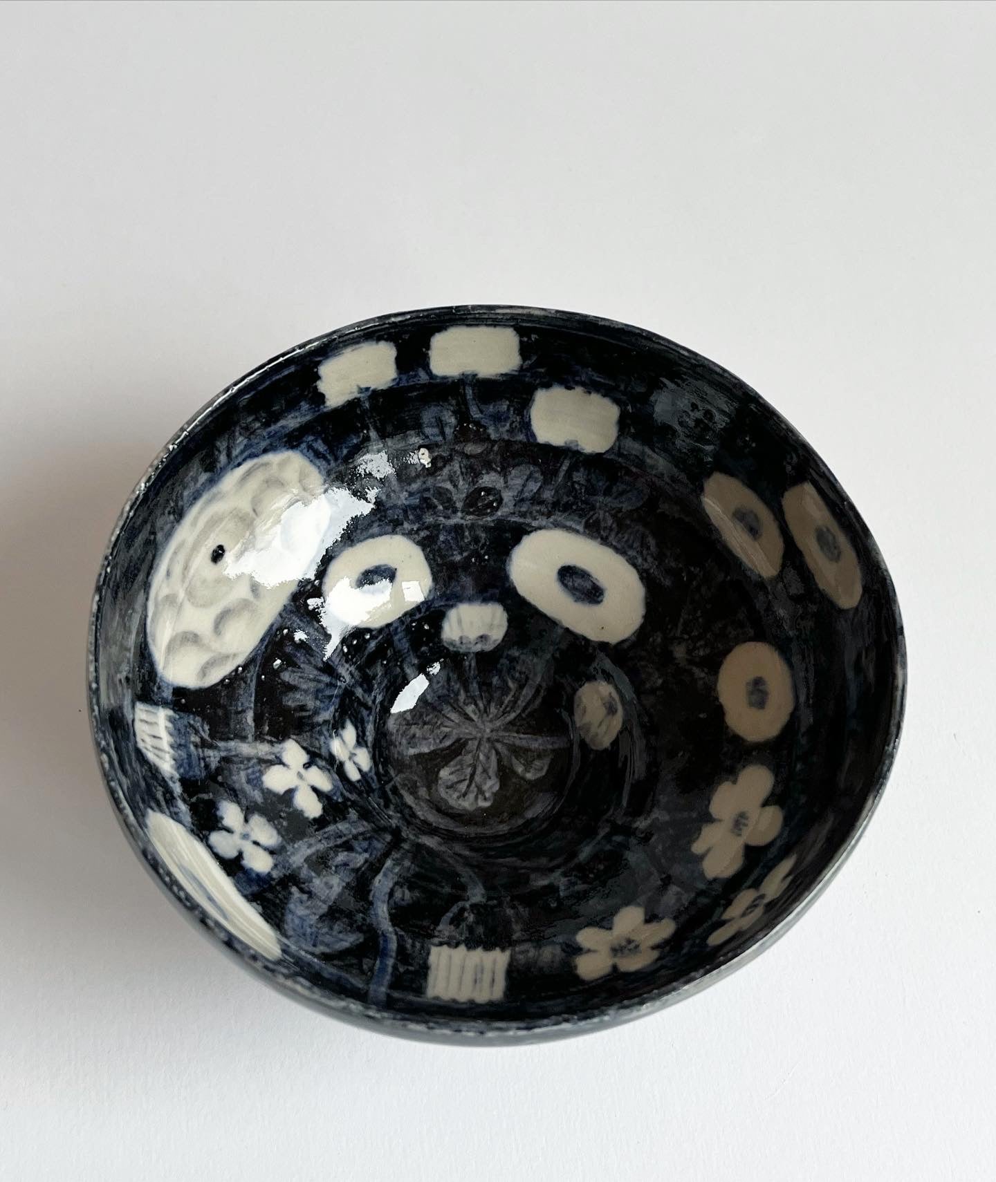 Primavera Dark Blue Bowl