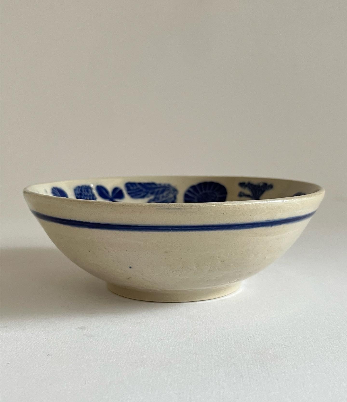 Cobalt Blue Owl Bowl