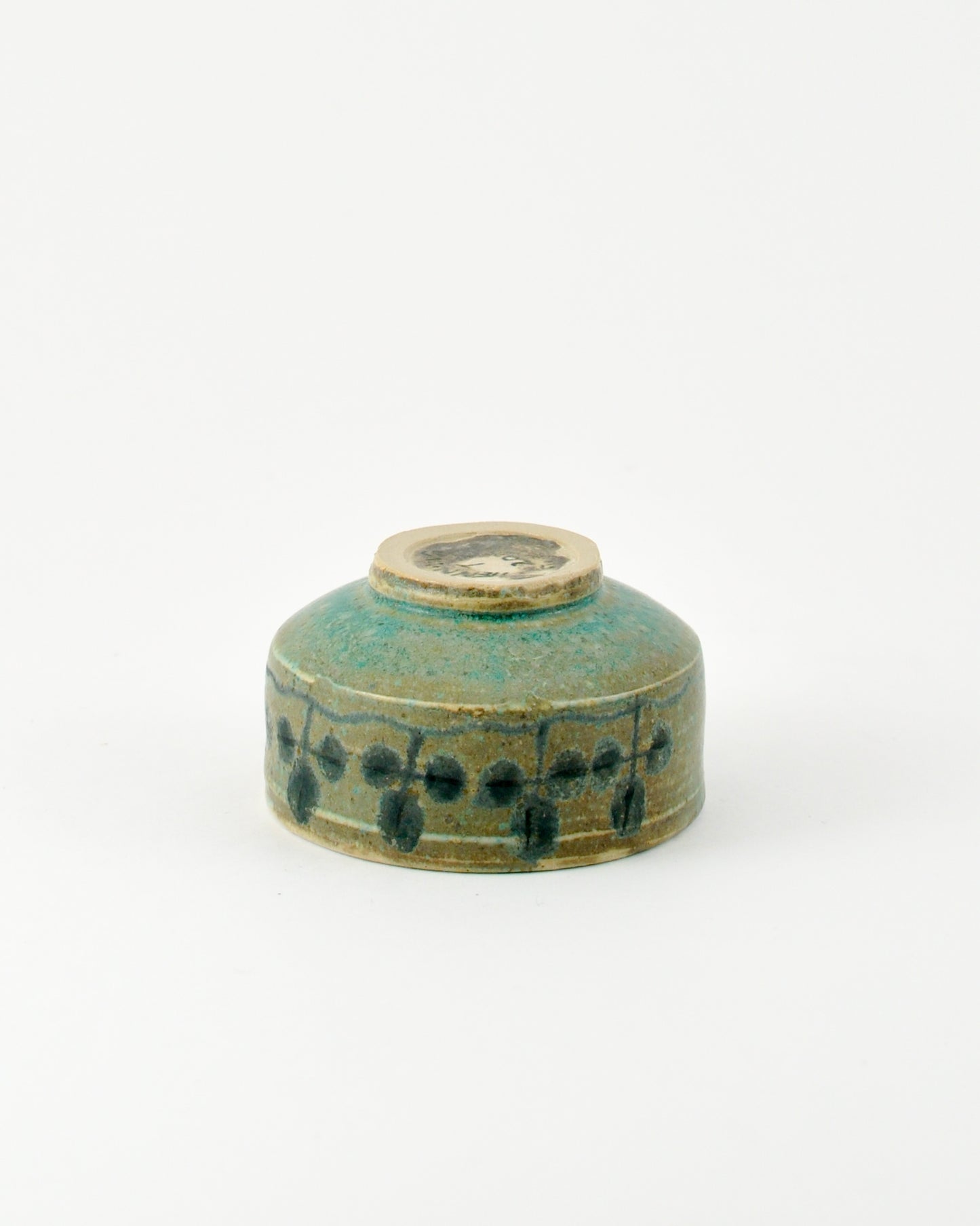 Copper glaze bowl/cup 1