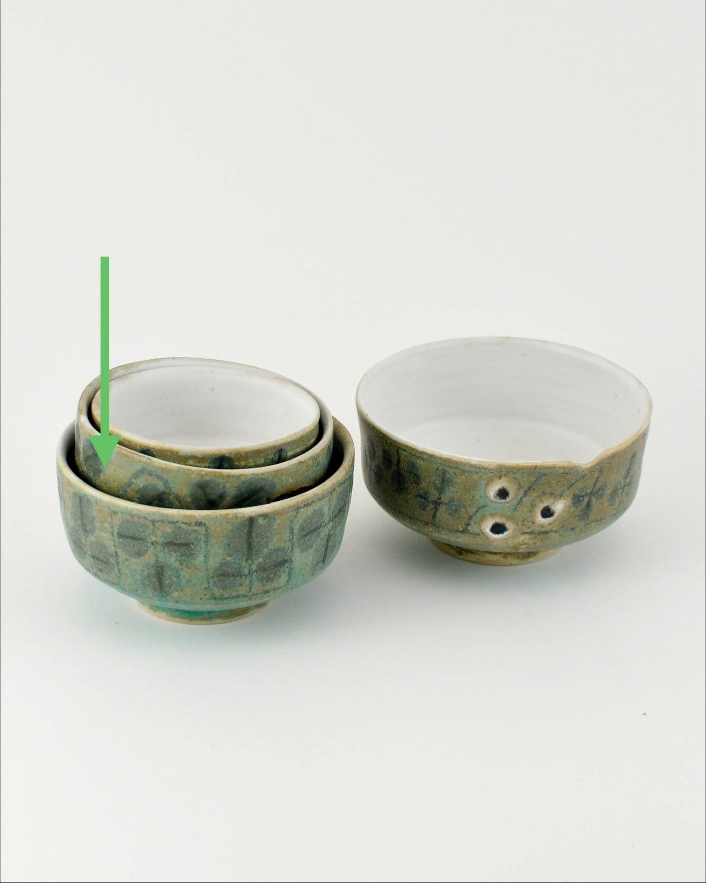 Copper glaze bowl/cup 2
