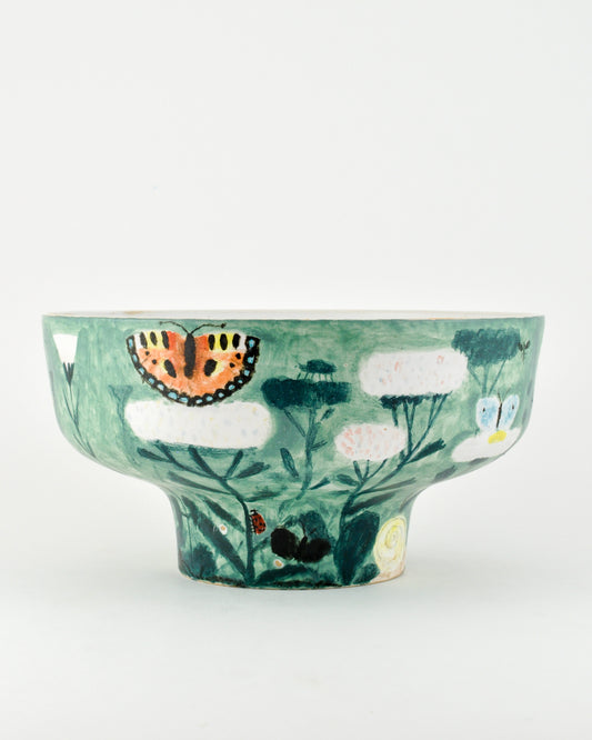FLORA 08 - big high-footed bowl