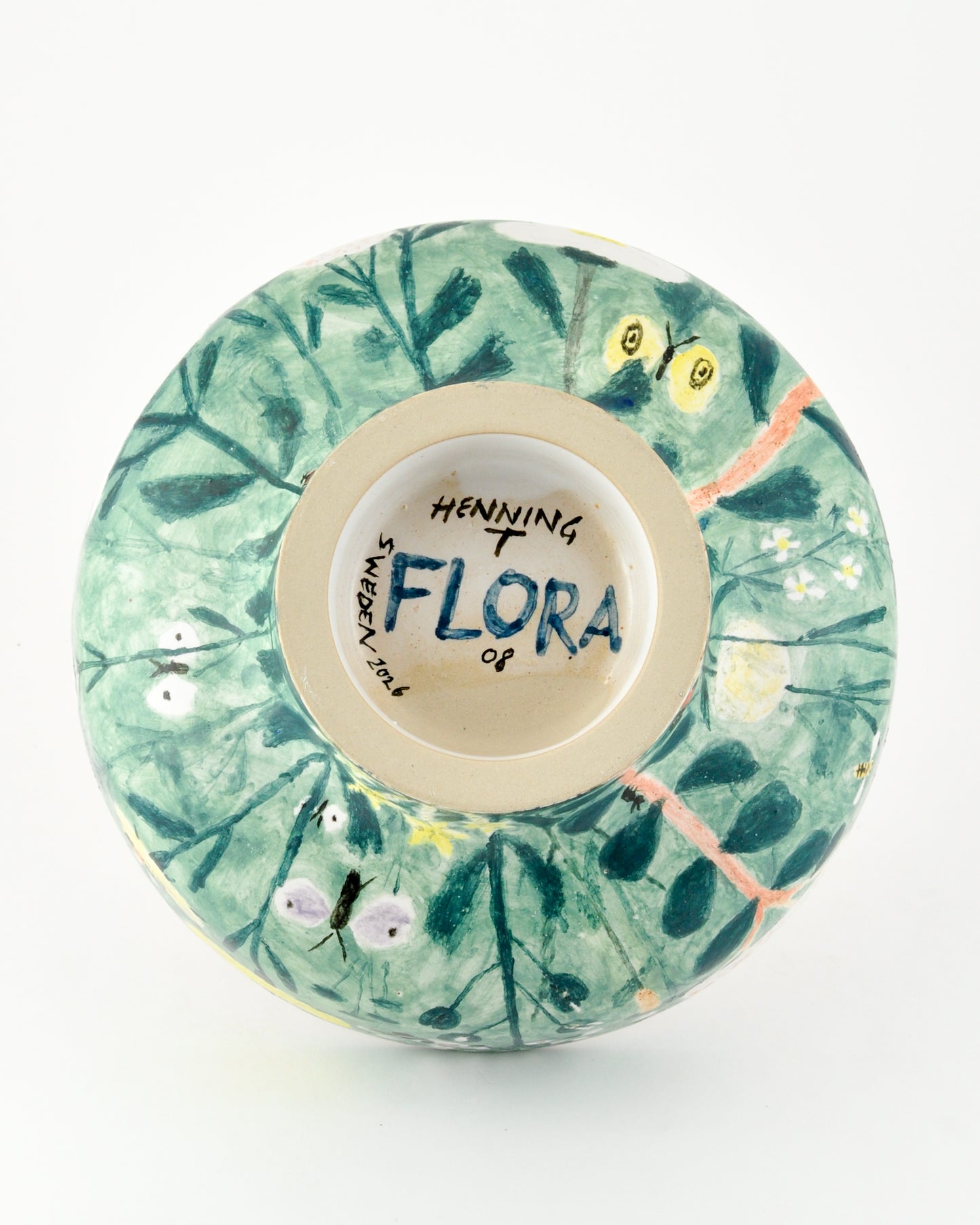 FLORA 08 - big high-footed bowl