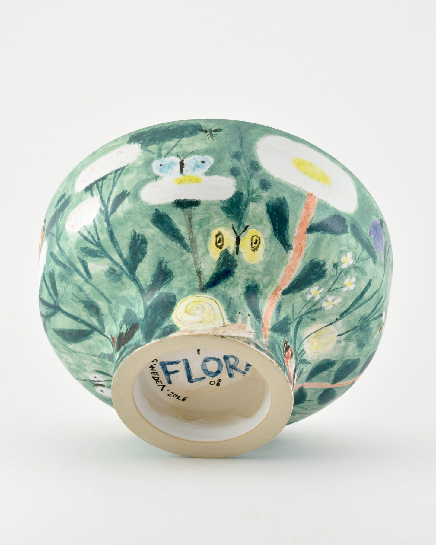FLORA 08 - big high-footed bowl