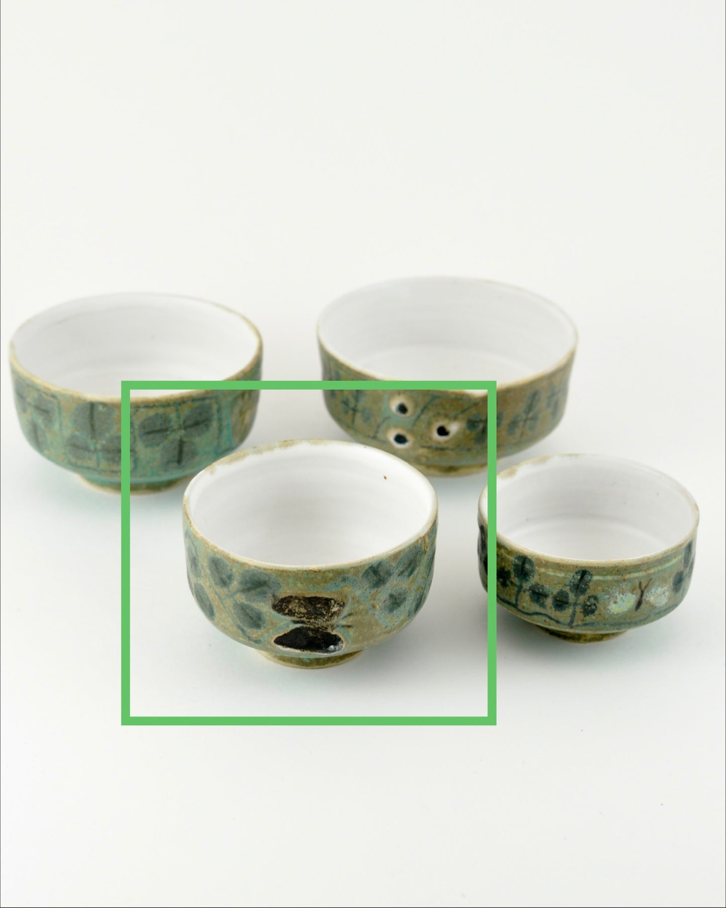 Copper glaze bowl/cup 2