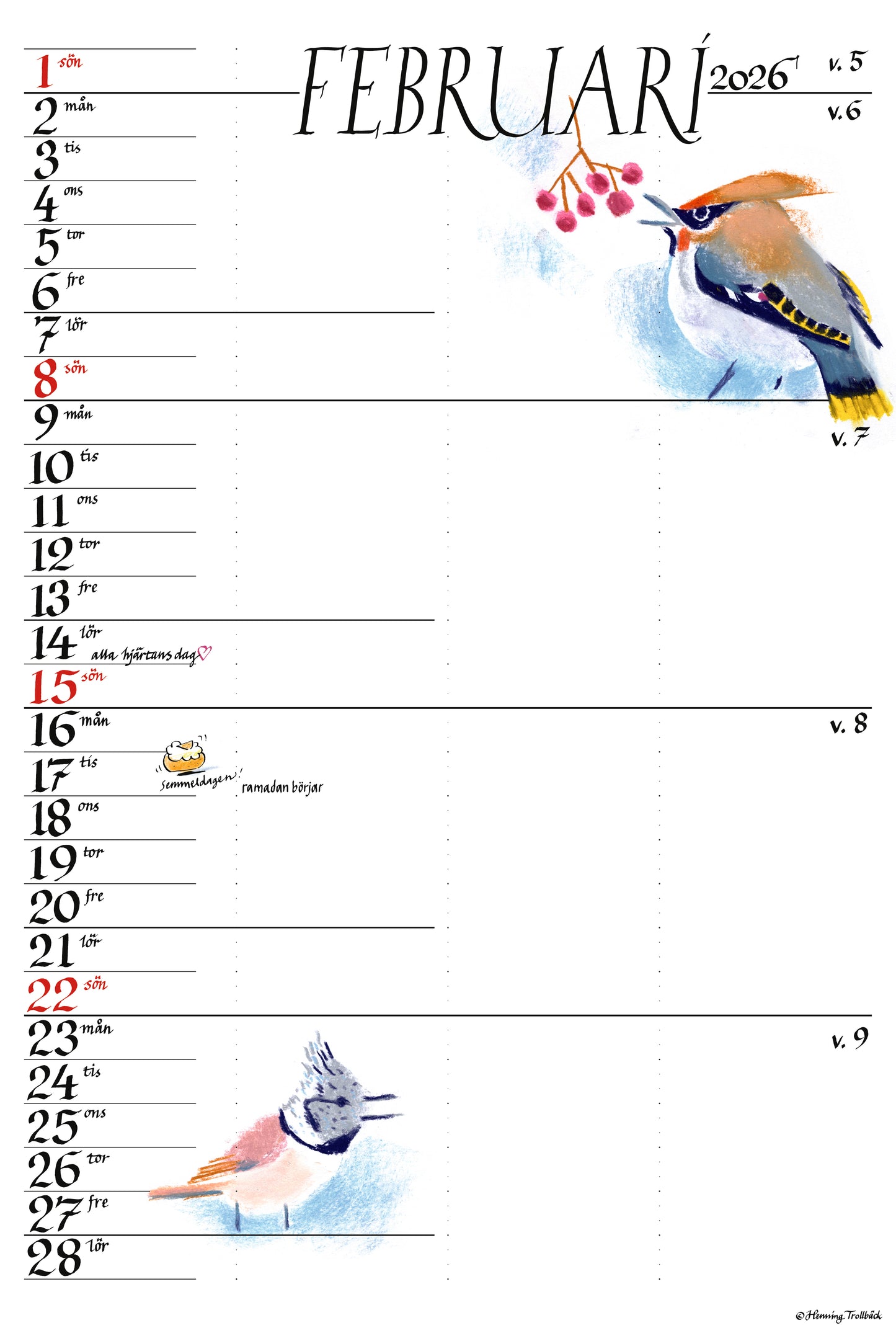 Kalligrafikalendern 2026 FINALLY!