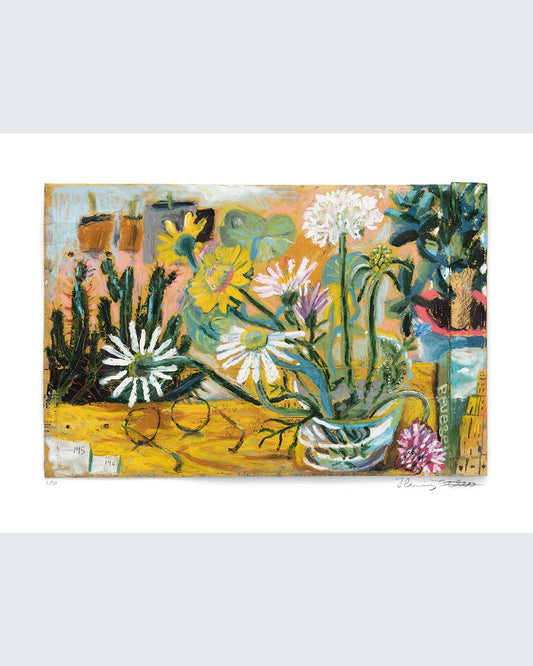 October Flowers - Limited Edition Art Print